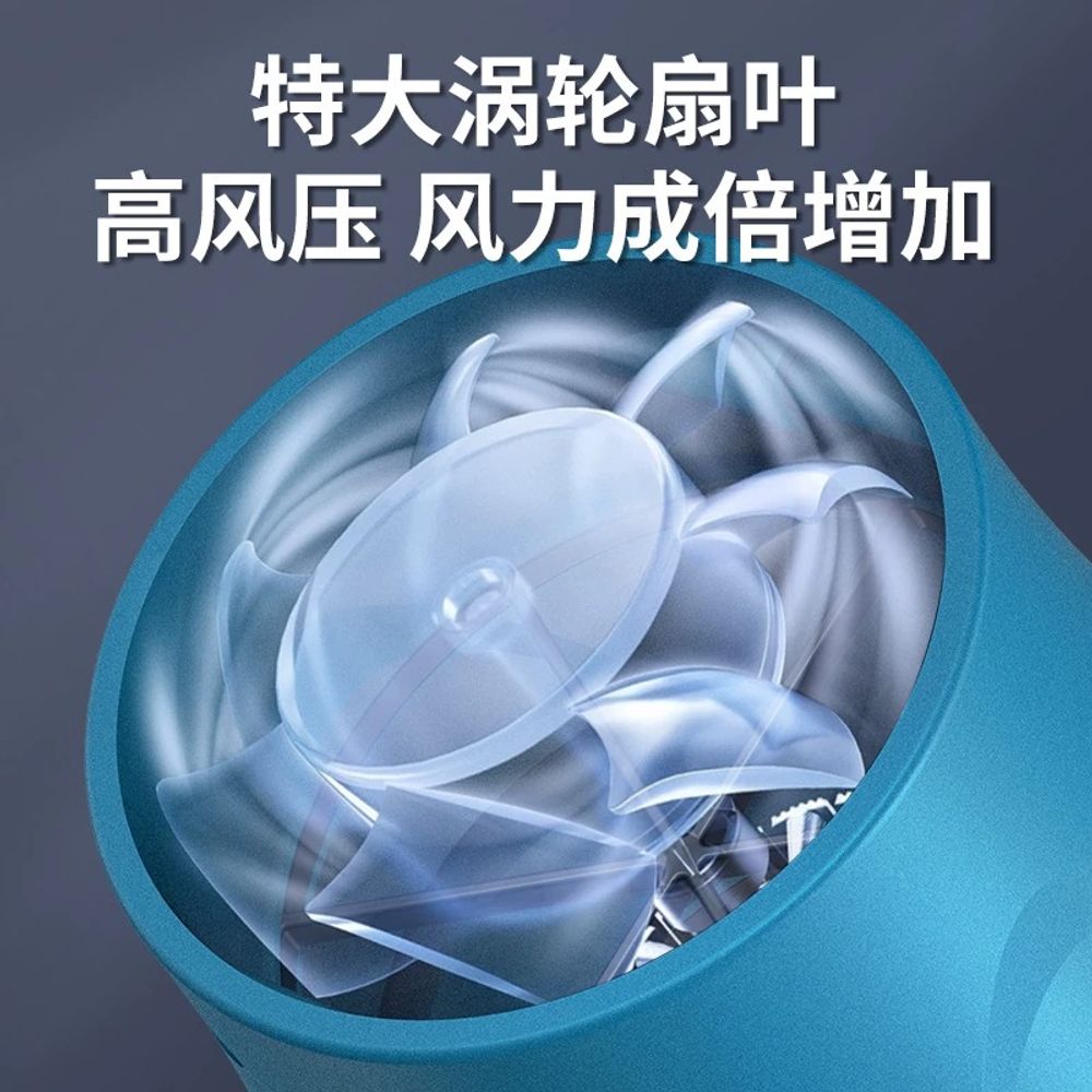 터보제트팬 무선 송풍기 제트팬 배터리 터보팬 A. 블랙 스톰 머신 1개 배터리 1회 충전 - 상세 이미지 4