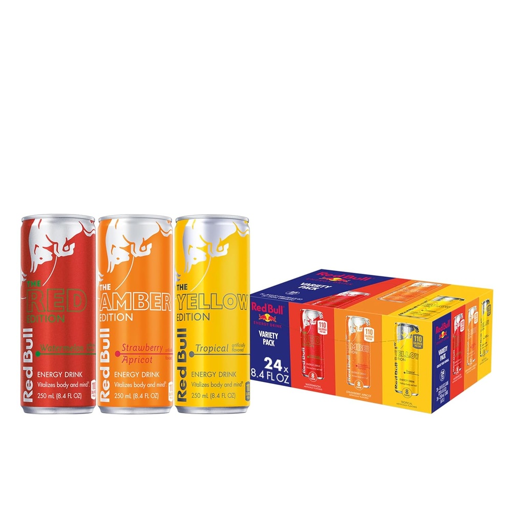 Red Bull 레드불 에너지드링크 24캔 250ml 다양한 맛 - 상품 이미지