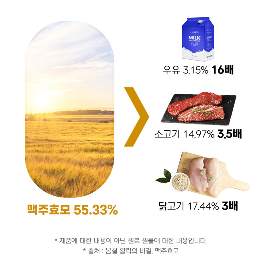 맥주효모 비오틴 골드 3000 1000mg  60정, 3개 - 상세 이미지 4