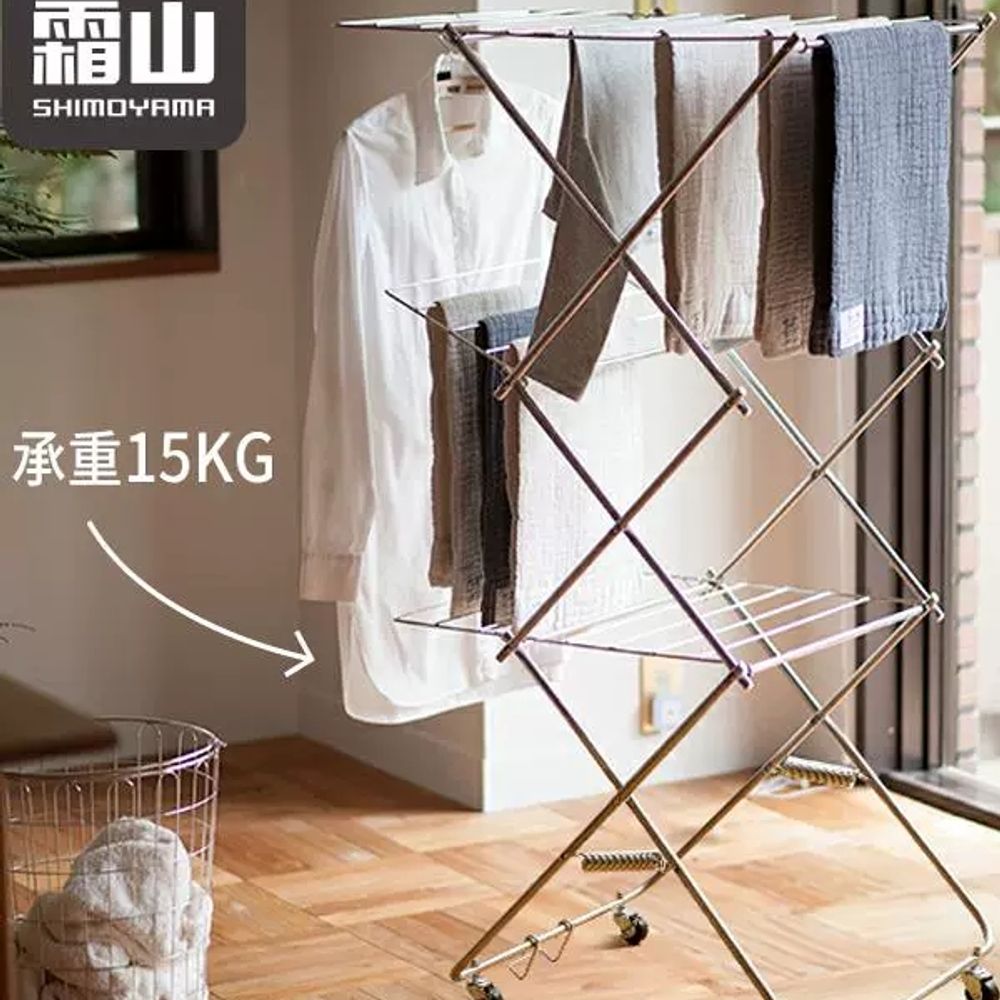 타워형 대형 빨래 건조대 빨래건조대 이동식 A. 전체 하중 베어링 15kg 폴딩 건조 랙 - 상세 이미지 2