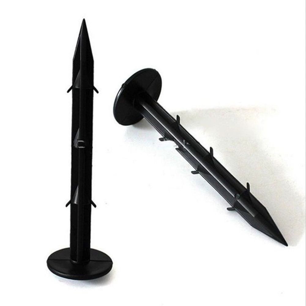 멀칭핀 부직포 잡초매트 비닐 멀칭 잡초방지 부직포핀 A. 검정색 11cm 500개 이미지 6