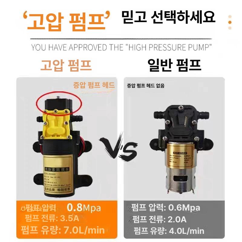 전동 고압 분무기 충전식 농약 살포 16리터 정속 3개 분사구 - 상세 이미지 2