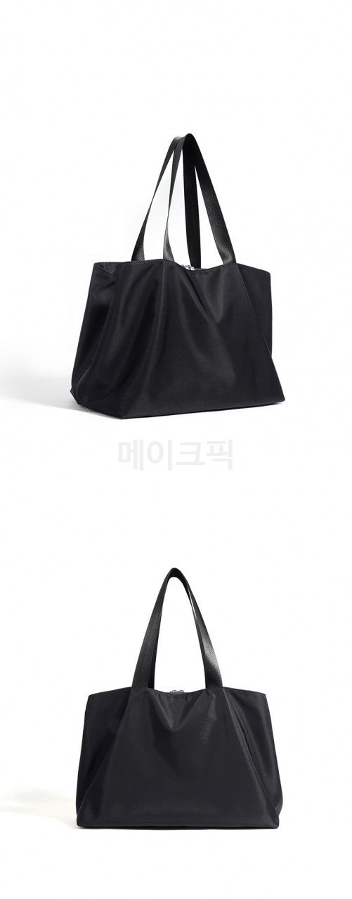 남녀공용 경량 여행용 대용량 나일론 숄더백 옥스포드원단 1박2일 여행가방 기내용 다용도 패션 활용도 높은 디자인 - 상세 이미지 5
