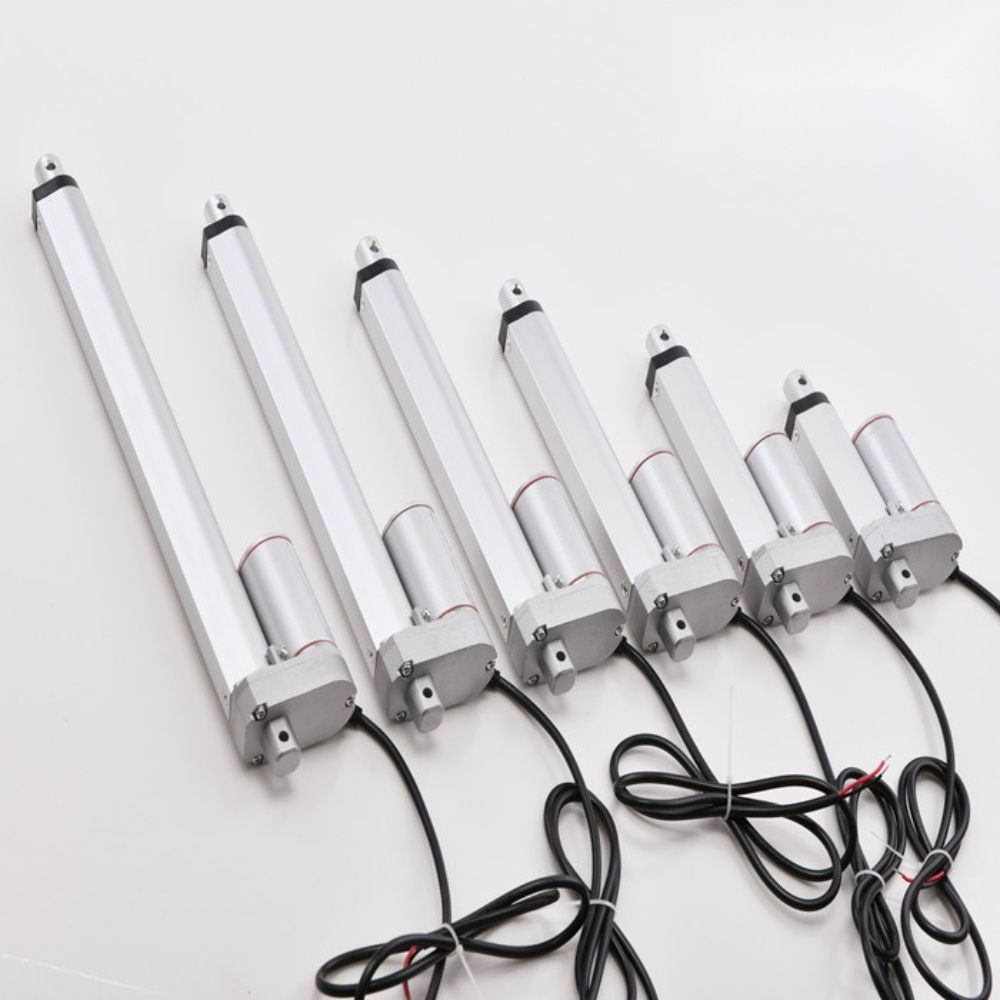 엑추에이터 DC B. U자형 브라켓 1쌍, A. 5mms1000N100kg, A. 12V - 상품 이미지
