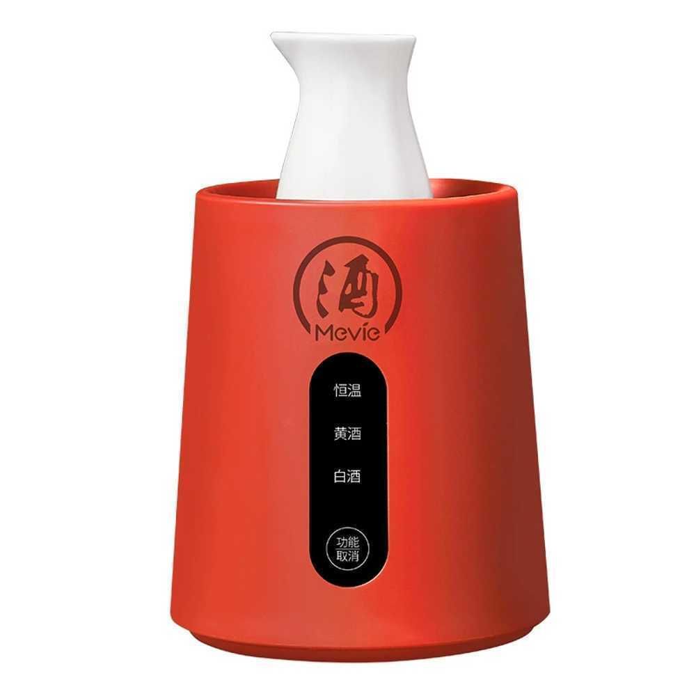 사케 중탕기 정종 보온기 워머 와인 온사케 술병 선술집 A. 크림 화이트 300ml 디럭스 - 상품 이미지