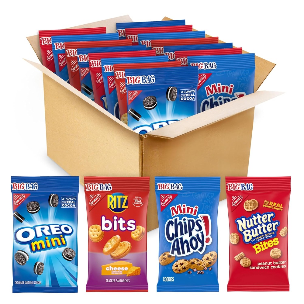 OREO 오레오 칩스어호이 미니쿠키 믹스팩 15개 - 상품 이미지