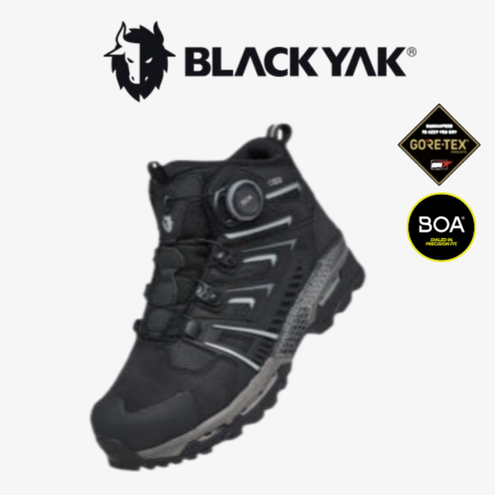 블랙야크 공용 미드컷 고어텍스 경등산화 방수 그리프 쉴드 GTX 등산화 ABYSHX2979 - 상품 이미지
