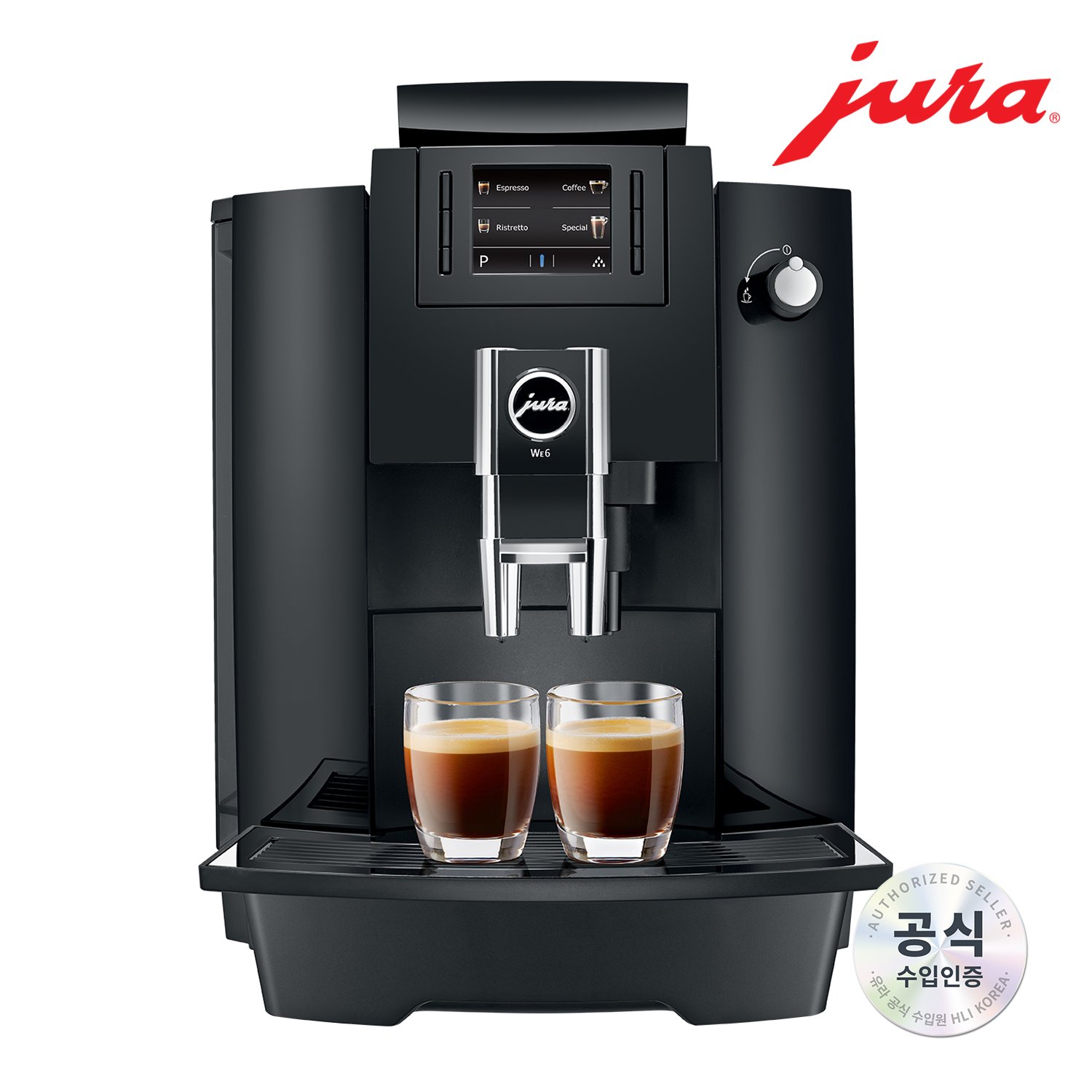 유라커피머신 WE6 전자동커피머신기 사무실 자동 원두 회사 병원 고급 미용실 정식수입품 - 상세 이미지 4