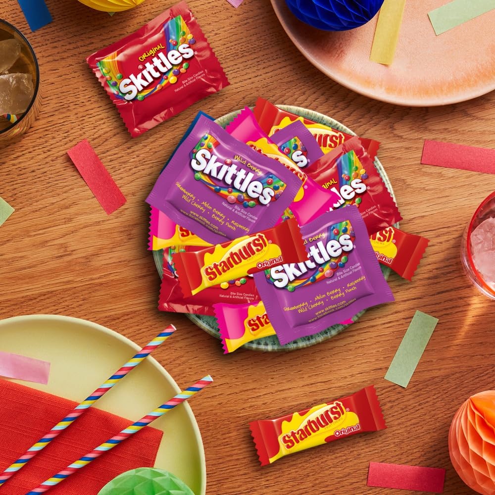 SKITTLES 스키틀즈 스타버스트 캔디 믹스 대용량 570g 이미지 6