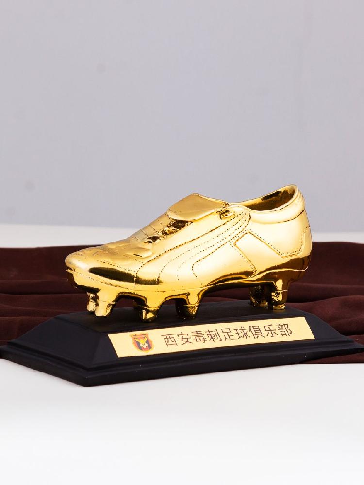 축구 트로피 우승 기념패 대회 황금 골키퍼 풋살 상패 모형 기념품 - 상세 이미지 3