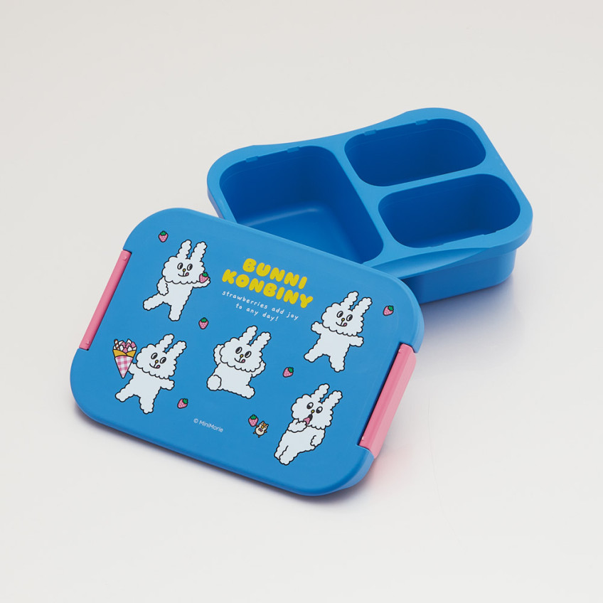 스케이터 버니 콘비니 캐릭터 항균 세퍼레이트 타입 타이트 런치박스 900ml PTLBS9AG - 주방·식기 - 하카타몰