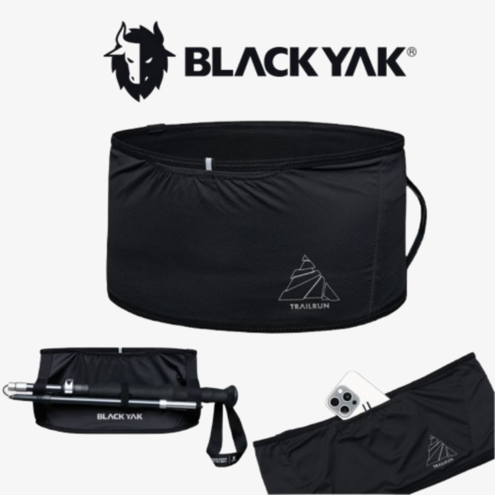 블랙야크 공용 트레일러닝웨어링벨트 등산 소지품 허리 벨트백 2BYABXU902