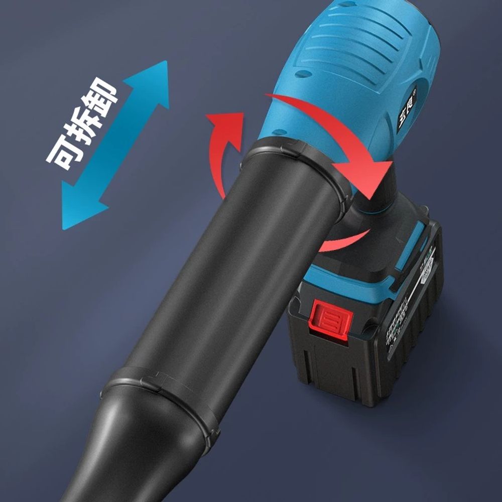 터보제트팬 무선 송풍기 제트팬 배터리 터보팬 A. 블랙 스톰 머신 1개 배터리 1회 충전 - 상세 이미지 3