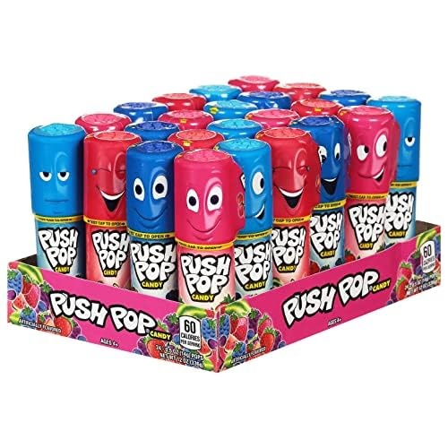 Push Pop 푸시팝 캔디 24개입 선물세트 선물세트 생일 선물 간식 파티 - 상세 이미지 5