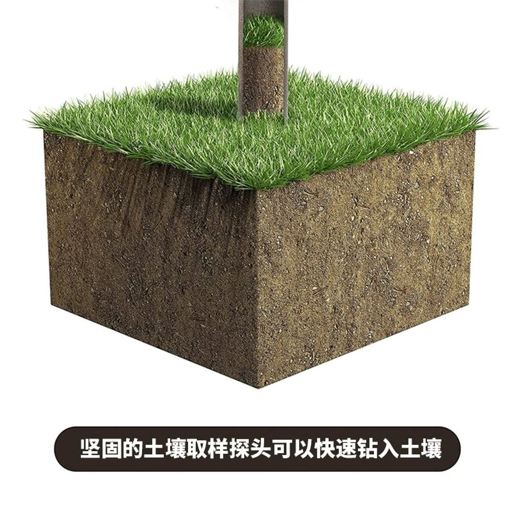 복령 탐침봉 흙 버섯 지하 탐침 도구 야외 A. 긴 토양 샘플러 21인치 5225cm - 상세 이미지 3