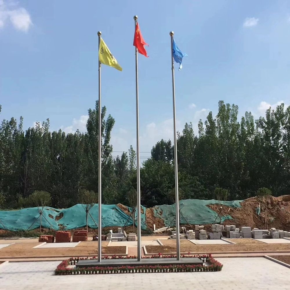6m 국기게양대 국기봉 야외 정부 옥외 학교 A. 제조사 할인 핫라인17769934462 - 상세 이미지 2