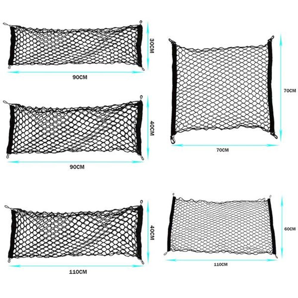 차량수납포켓 차량용수납함 자동차 틈새수납 차량 후면 A. 이중 계층 네트워크 9030cm - 상품 이미지