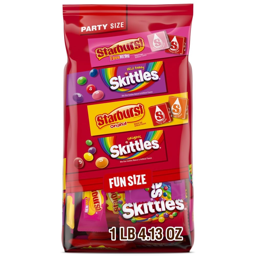 SKITTLES 스키틀즈 스타버스트 캔디 믹스 대용량 570g - 상품 이미지