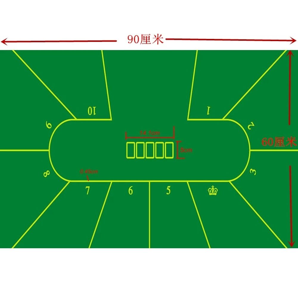 식탁보 주사위 테인먼트 텍사스 심플 작업 매트 보관 A. 0.90.6 Midsha가 부직포 - 상세 이미지 4