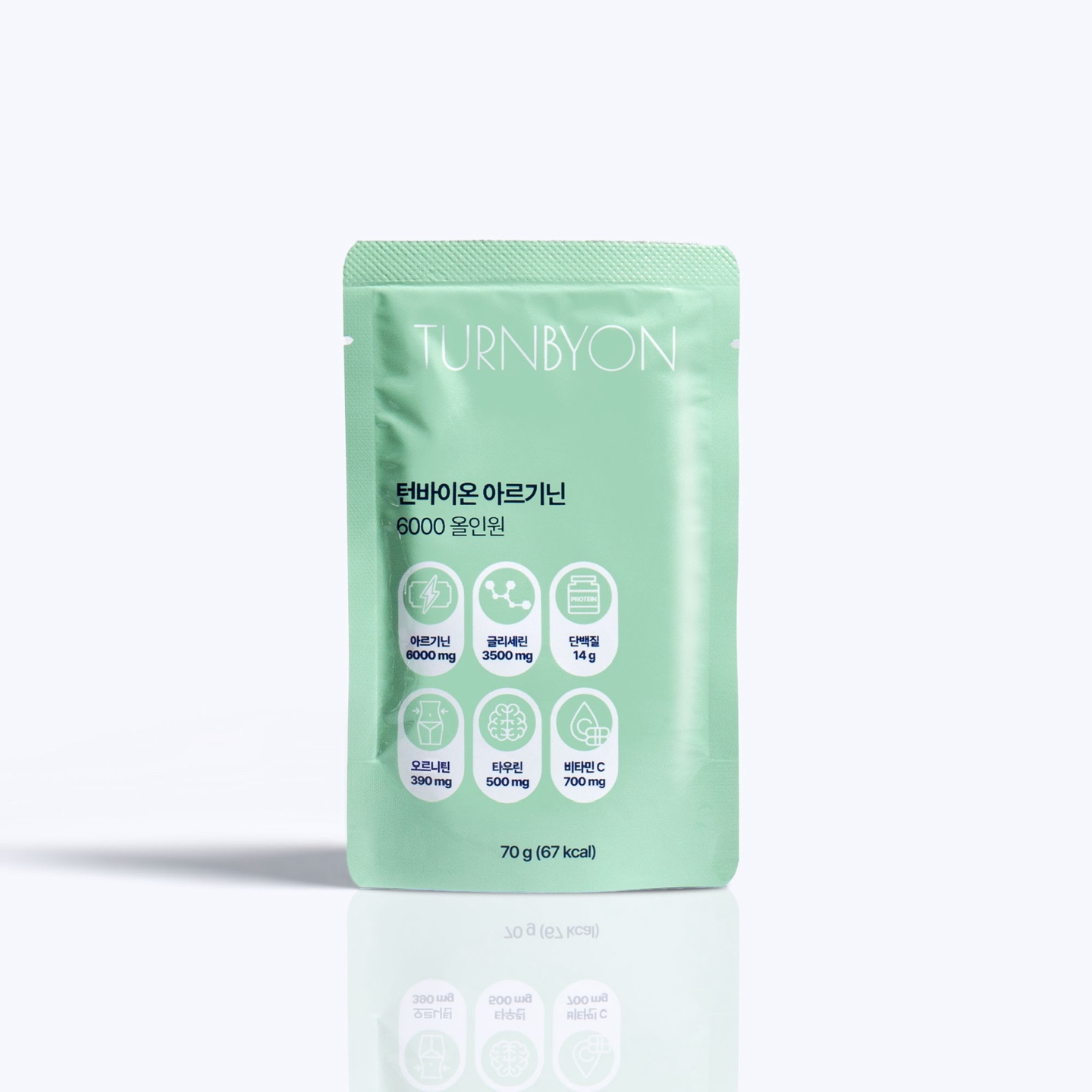 턴바이온 아르기닌 6000 올인원 액상아르기닌 70g 30포, 1개 - 상품 이미지