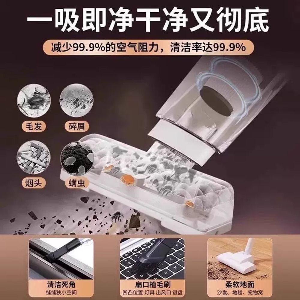 핸디 무선청소기 자취방 가벼운 미니 저렴한 A. 신제품 주요 특징 국내외 다차원 평가 및 - 상세 이미지 3