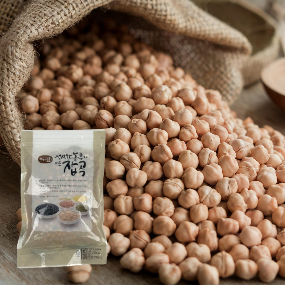 병아리콩효능 당뇨에좋은 하루한 콩 간식 500g 1kg - 상품 이미지