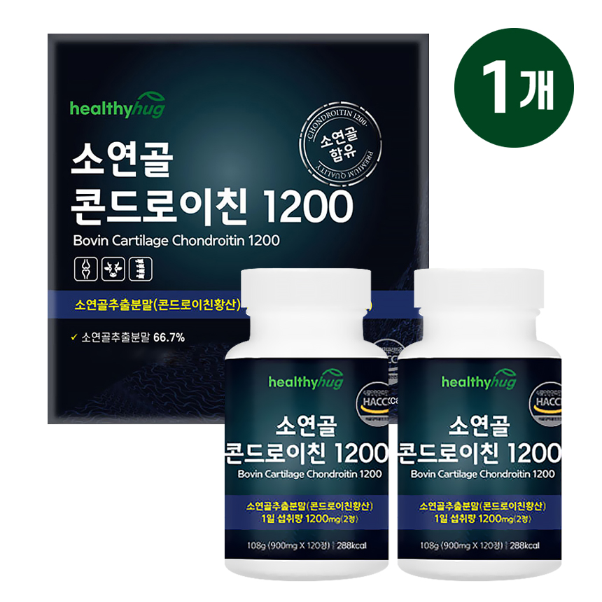헬씨허그 소연골 콘드로이친 1200 4개월분 240정, 1개 - 상품 이미지
