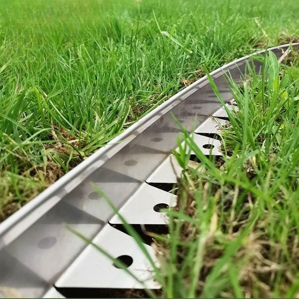 스테인리스 잔디 엣지 조경 가든 분리대 잔디엣지 울타리 A. 짐 - 상품 이미지