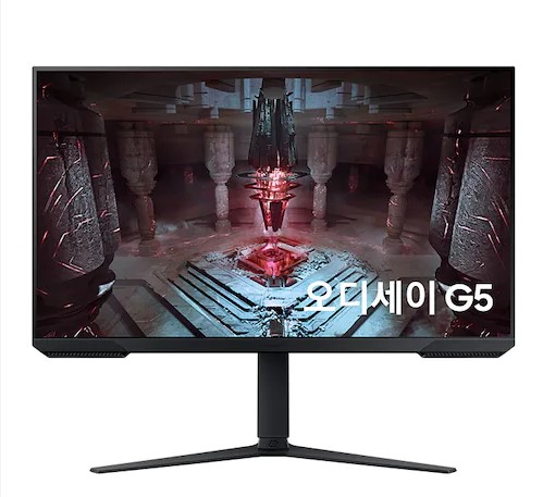 [대여] 삼성 오디세이 G5 32인치 165Hz 게이밍모니터 임대 렌탈 30일 - 상세 이미지 2