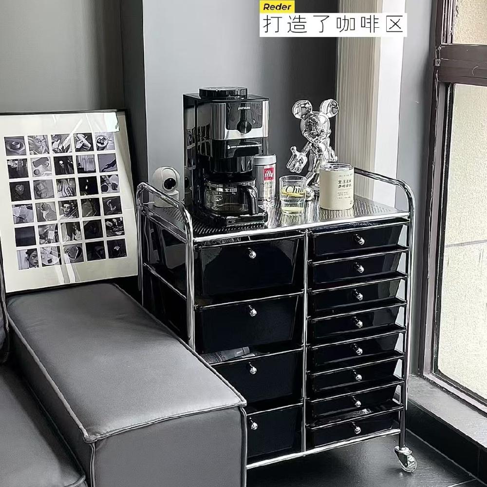 가위 미용실 롯드츄레이 보관함 트레이 이동식 파마 - 상세 이미지 3