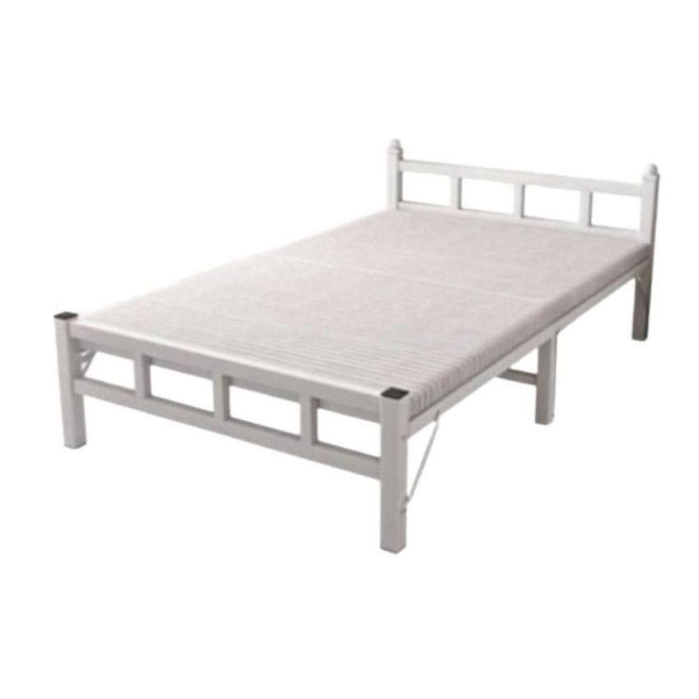 접이식 철제 침대 받침 기숙사 간이 깔판 조립식 철침대 75cm - 상세 이미지 3
