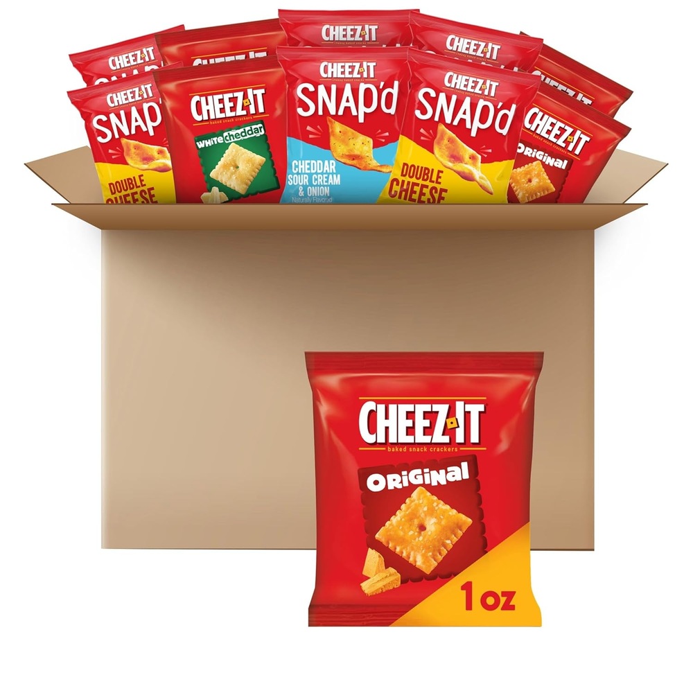 Cheez It치즈잇 크래커 42입 버라이어티팩 간식 - 상품 이미지