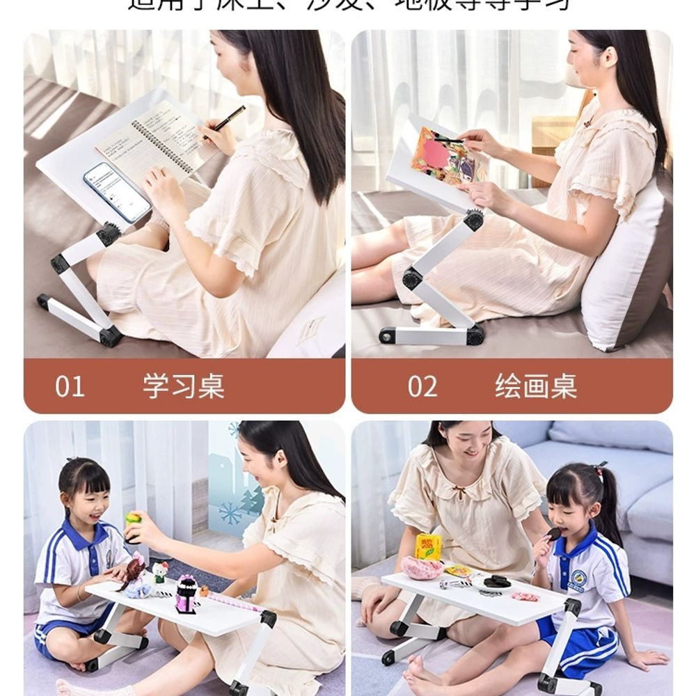 거치대 눕서대 독서대 누워서보는독서대 누워서보는 A. L01블랙 3단 높이조절 컴퓨터 책상 이미지 6