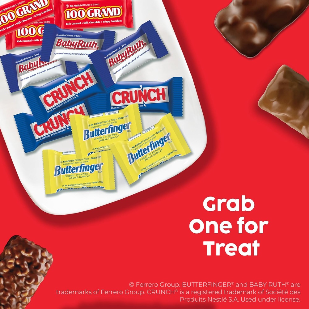 Butterfinger 버터핑거 초콜릿 모듬 100개 대용량 캔디바 이미지 6