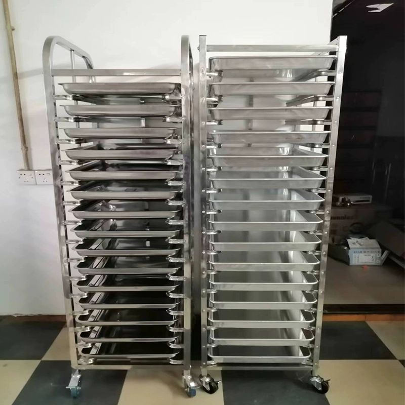 트레이 스메그 스테인레스 오븐랙 15단 건조대 베이킹 30층 각관 고급형