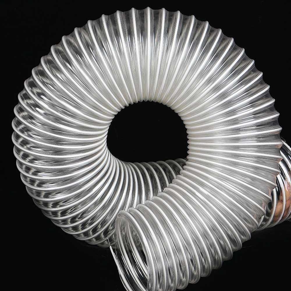 집진 호스 10m 우레탄 파이프 100mm두께 배관 PVC A. 내경 30mm10m 1개 - 상품 이미지