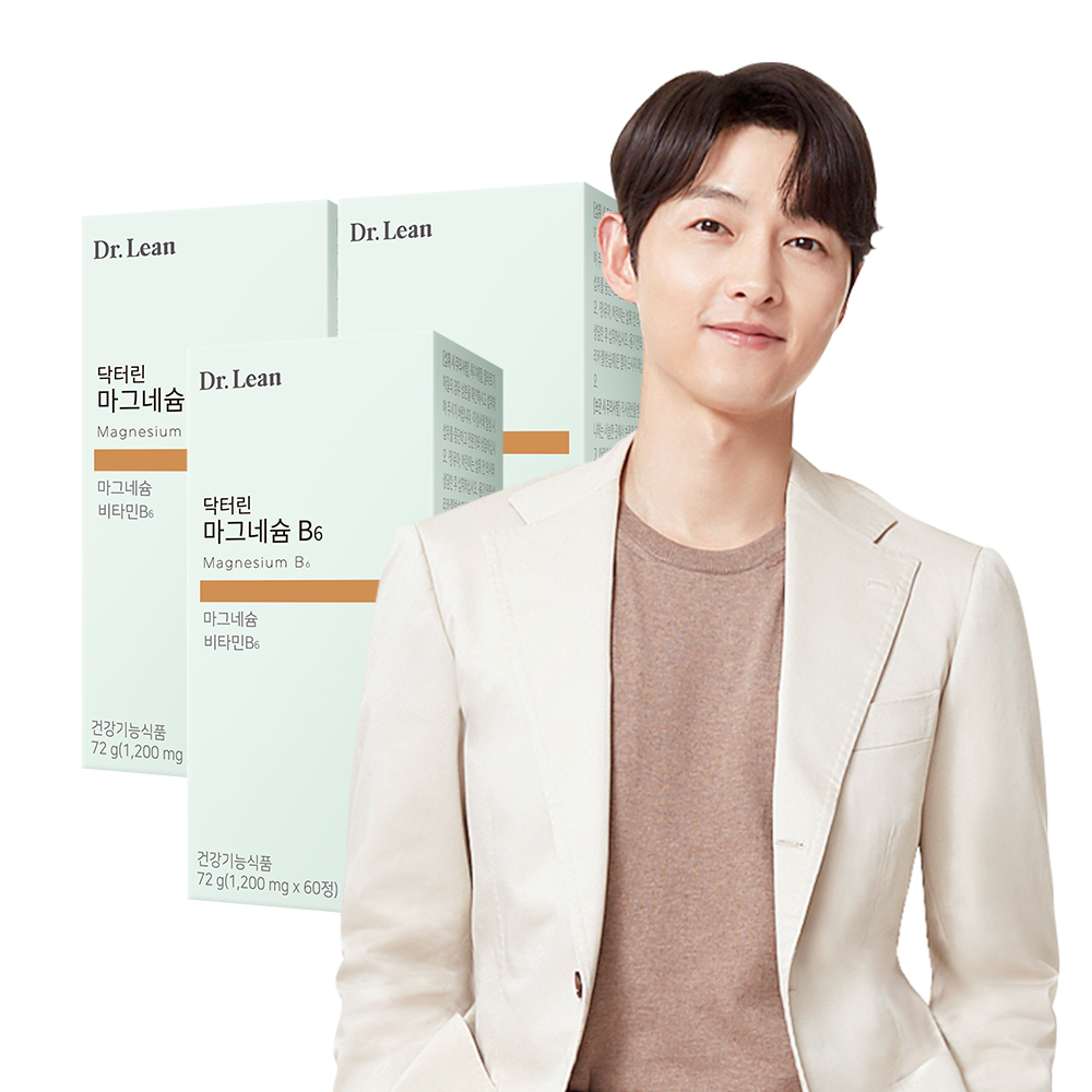 [3개월] 닥터린 쌀 마그네슘 B6 60정, 3개