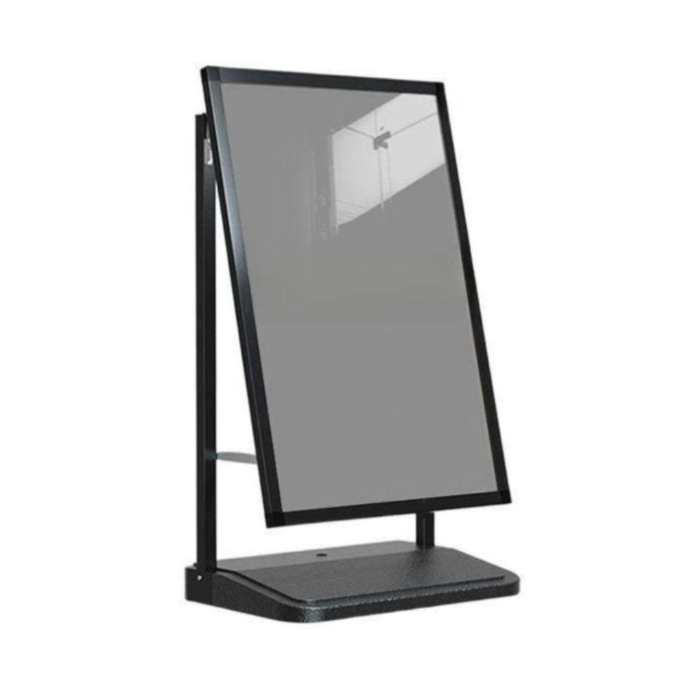 가게 홍보 전시용 스탠드 입간판 광고 실외 야외 철제 60x90cm 블랙 - 상품 이미지