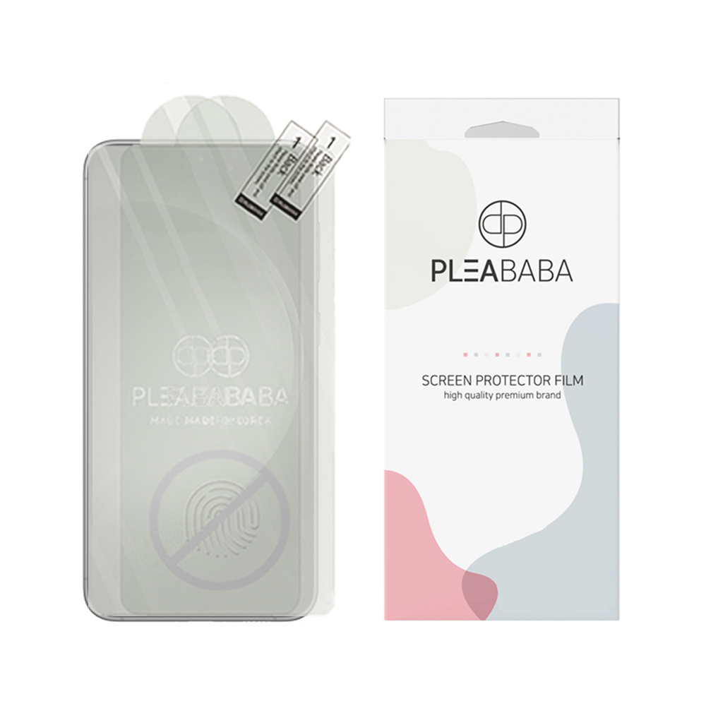 플리바바 지문방지 액정 보호필름 무광 종이질감 전면 저반사 필름 갤럭시S23플러스, 2매입 - 상품 이미지