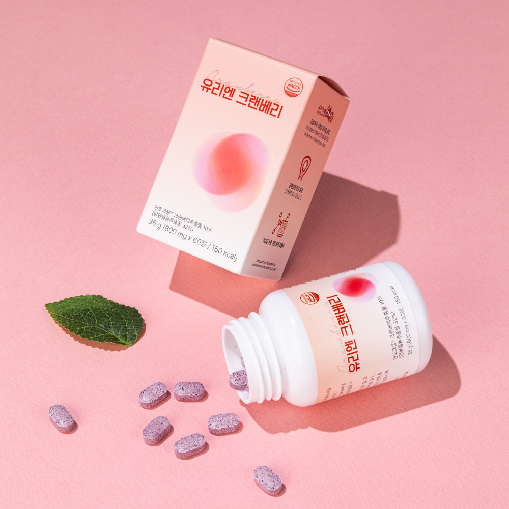 유리엔 크랜베리 효능 크린베리 만노오스 만노스 디만노스 디마노스 60정 이미지 3