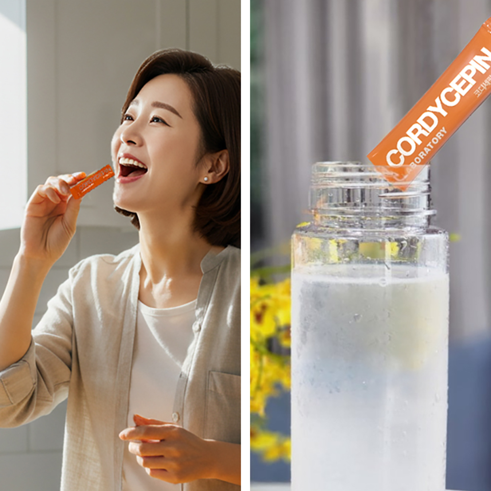 고3수험생 집중력 영양제 코디세핀 올인원 에너지스틱 동충하초 함유 30포 - 상세 이미지 5