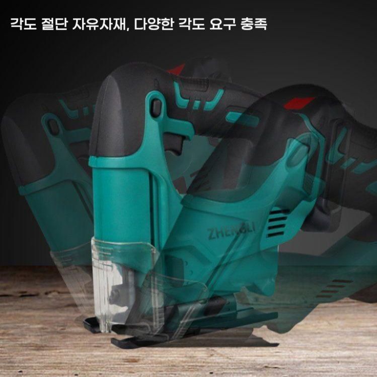 충전식 지그소 곡선톱 45도 베벨 4단펜듈럼 세트 bying24 388VF 퍼즐(1전기 1충전) - 상세 이미지 4