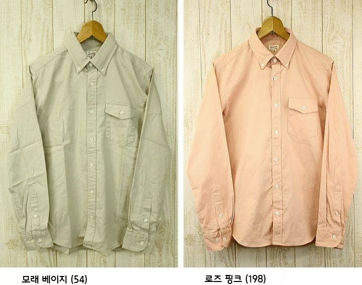맥바트로스 남성 옥스포드 버튼다운 긴팔셔츠 일본제 화이트 1 M - 상세 이미지 4