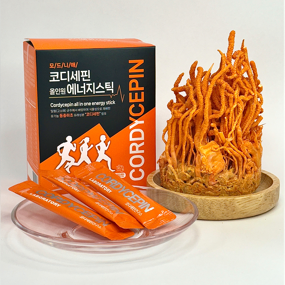 고3수험생 집중력 영양제 코디세핀 올인원 에너지스틱 동충하초 함유 30포 - 상세 이미지 2