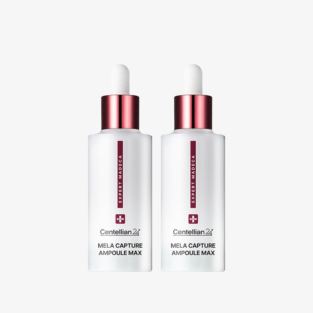 [슈퍼적립] 동국제약 센텔리안24 엑스퍼트 마데카 멜라캡처 앰플 맥스 45ml x 2개 / 기미 잡티 멜라닌 주름 개선에 도움 마데카멜라캡쳐앰플 나이아신아마이드