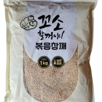 명식품본사 볶음참깨 특대포장 볶은 1kg, 1개 - 상품 이미지