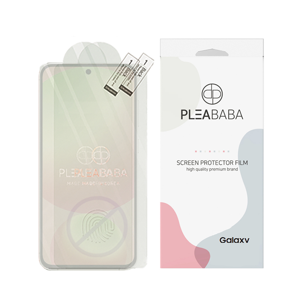 플리바바 지문방지 액정 보호필름 무광 종이질감 전면 저반사 필름 갤럭시S24FE, 2매입