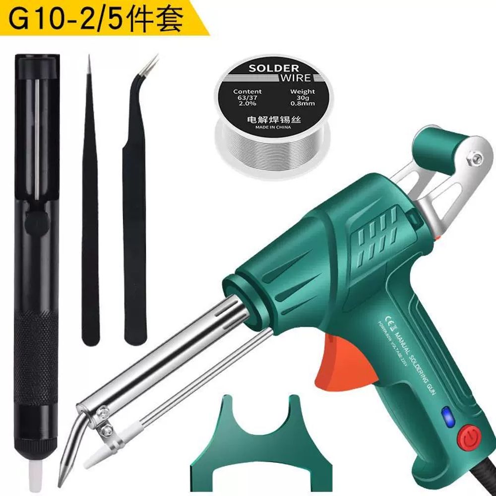 납땜 인두기 고출력 3pcs 휴대용 납땜기 B. G102 블랙 솔더 건 US 규제 110 - 상세 이미지 5