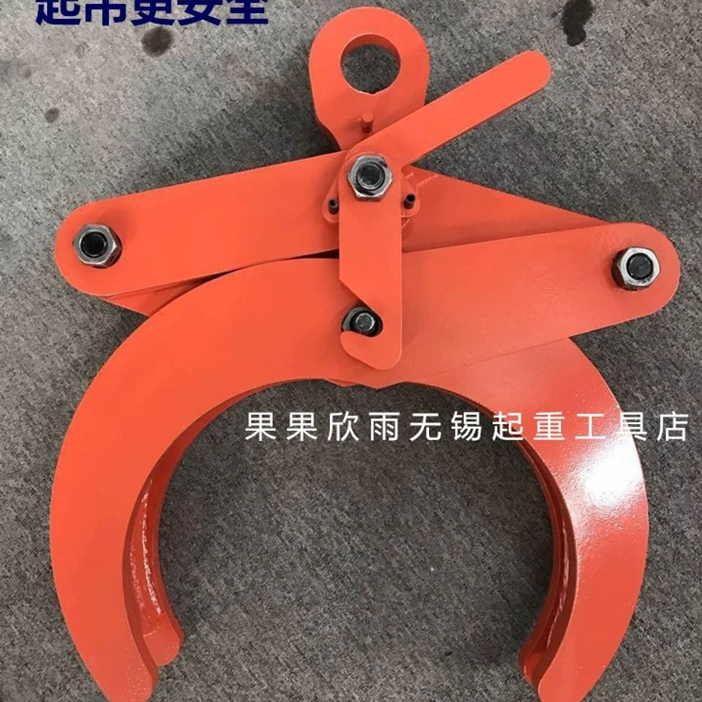 클램프 고정 원형 목재 장비 집게 목공 바이스 파이프 A. 1t 개구부 50100mm - 상세 이미지 5