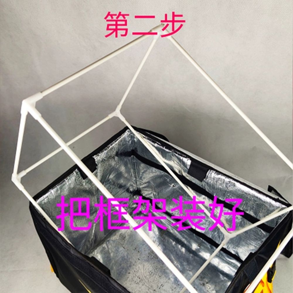 배달박스 파티션 자석 배달통 칸막이 오토바이 A. FENG 35L 공식 상자 하단 플레이트 - 상세 이미지 4